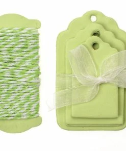 Meilleur prix 🎁 Glorex Étiquette Pour Cadeau Etiquette, Vert Clair - Emballage Cadeau ✨