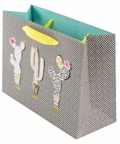 Tout neuf 🌟 Goldbuch Sac Cadeau Cactus Multicolore - Emballage Cadeau ✔️