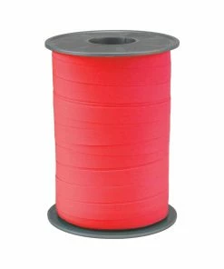 Grosses soldes ⭐ Pattberg Ruban Cadeau Opak Matt 1 Cm X 200 M, Corail - Emballage Cadeau ✨