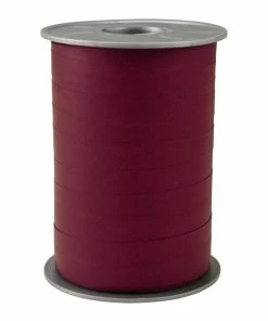 Vente flash ❤️ Pattberg Ruban Cadeau Opak Matt 1 Cm X 200 M, Bordeaux - Emballage Cadeau ✨