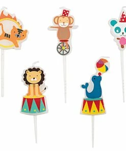 Grosses soldes 👍 Rico Design Bougie Cirque 5 Pièce/s - Décoration De Pâtisseries 🔥