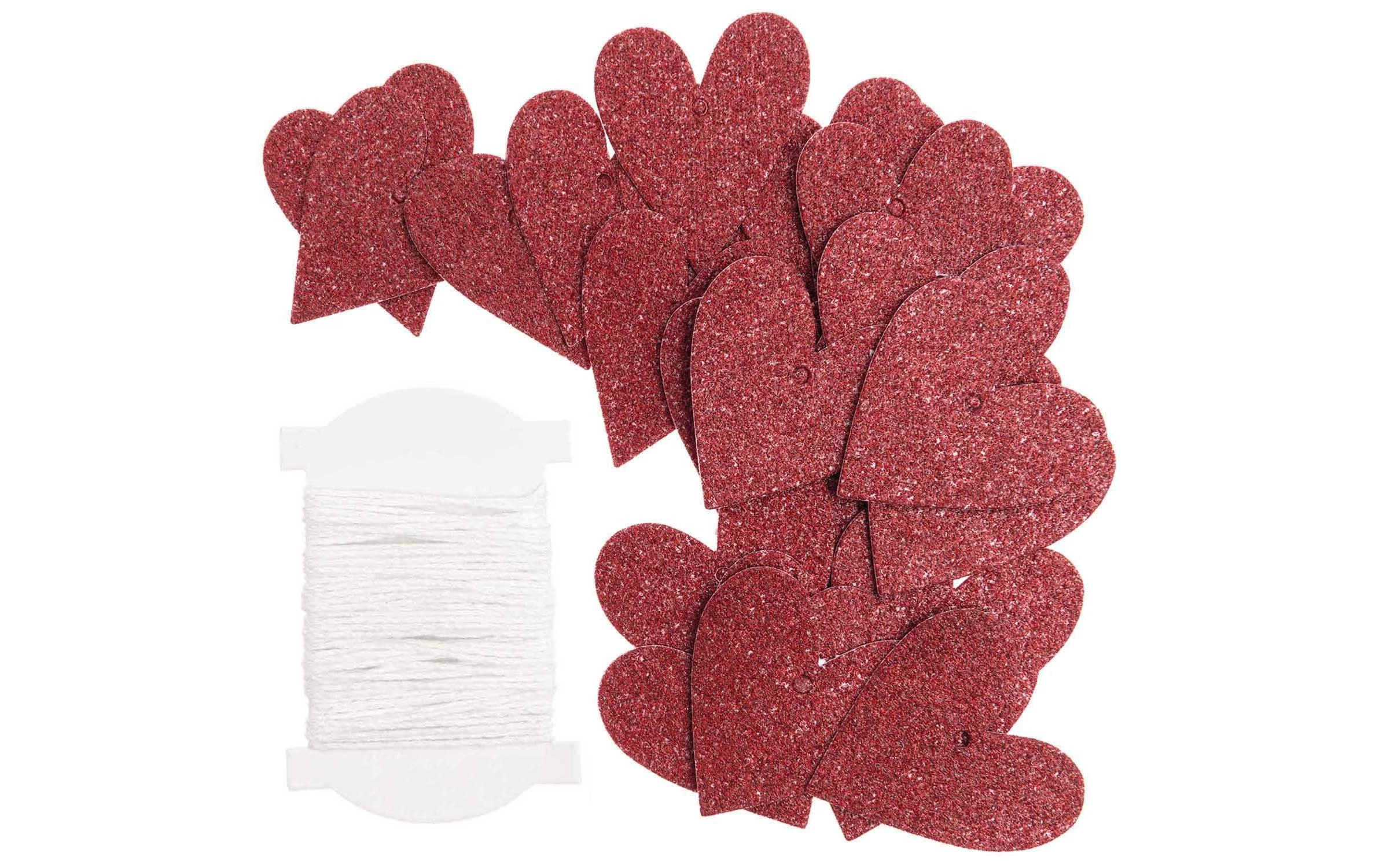 Bon marché 🧨 Rico Design Étiquette Pour Cadeau Coeur Glitter, 24 Pièce/s, Rouge - Emballage Cadeau 😀 4 Bon marché 🧨 Rico Design Étiquette Pour Cadeau Coeur Glitter, 24 Pièce/s, Rouge - Emballage Cadeau 😀 – Image 2