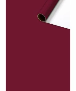 Budget ✨ Stewo Papier Cadeau Colour 70 Cm X 2 M Bordeaux - Emballage Cadeau 😍