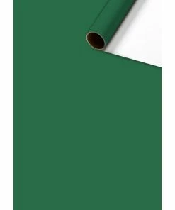 Bon marché 🔥 Stewo Papier Cadeau Colour 70 Cm X 2 M Vert Foncé - Emballage Cadeau ⌛