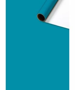 Nouveau 😉 Stewo Papier Cadeau Colour 70 Cm X 2 M Turquoise - Emballage Cadeau 😍