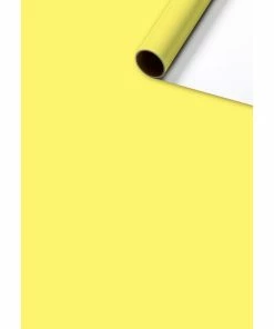 Offres 🌟 Stewo Papier Cadeau Colour 70 Cm X 2 M Jaune - Emballage Cadeau ⭐
