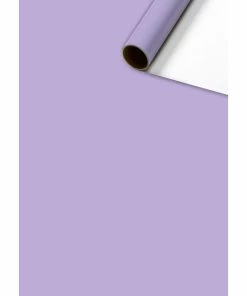 Promo ✨ Stewo Papier Cadeau Colour 70 Cm X 2 M Violet - Emballage Cadeau ⌛