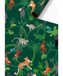 Grosses soldes ⭐ Stewo Papier Cadeau Lauro 1 Pièce/s, Vert Foncé - Emballage Cadeau 🔔