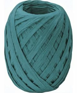 Remise 🧨 Stewo Ruban Cadeau Raphia Turquoise - Emballage Cadeau 🥰