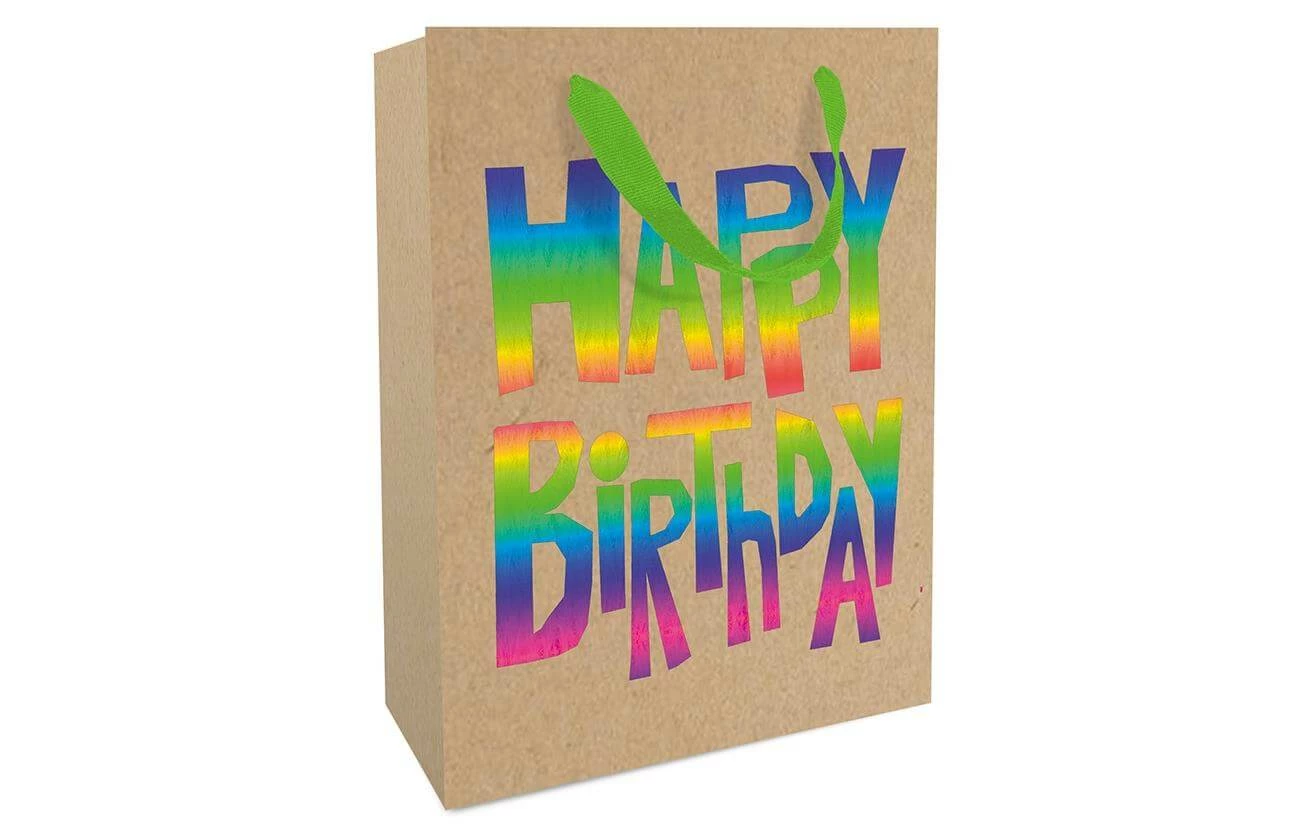 Vente flash 🎉 Braun + Company Sac Cadeau Rainbow 🎂 Birthday 25 X 33 X 11 Cm, Multicolore - Emballage Cadeau ⌛ 3 Vente flash 🎉 Braun + Company Sac Cadeau Rainbow 🎂 Birthday 25 X 33 X 11 Cm, Multicolore - Emballage Cadeau ⌛