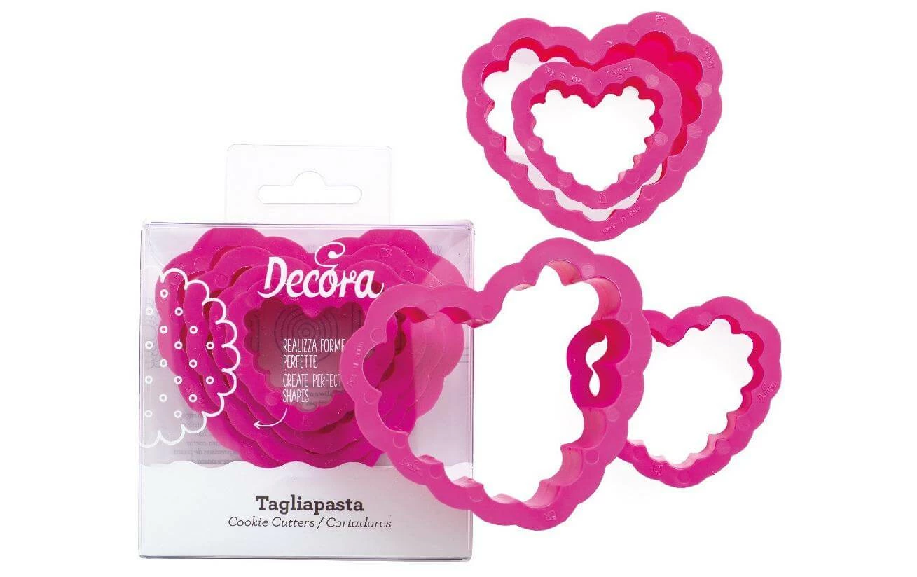 Promo ⭐ Decora Kits D’emporte-pièces 4 Pièces, Cœur Décoré - Emporte-pièce 🤩 3 Promo ⭐ Decora Kits D’emporte-pièces 4 Pièces, Cœur Décoré - Emporte-pièce 🤩