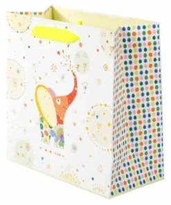 Decora magasin 3 Remise 👏 Goldbuch Sac Cadeau Elephant Multicolore - Emballage Cadeau 👍