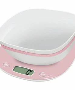 Sortie 🎉 Terraillon Balance De Cuisine Macaron Rose+Bol - Balance De Cuisine 👏