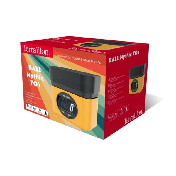 Remise 👏 Terraillon BA22 Mythique Jaune - Balance De Cuisine 🎁 5 Remise 👏 Terraillon BA22 Mythique Jaune - Balance De Cuisine 🎁 – Image 3