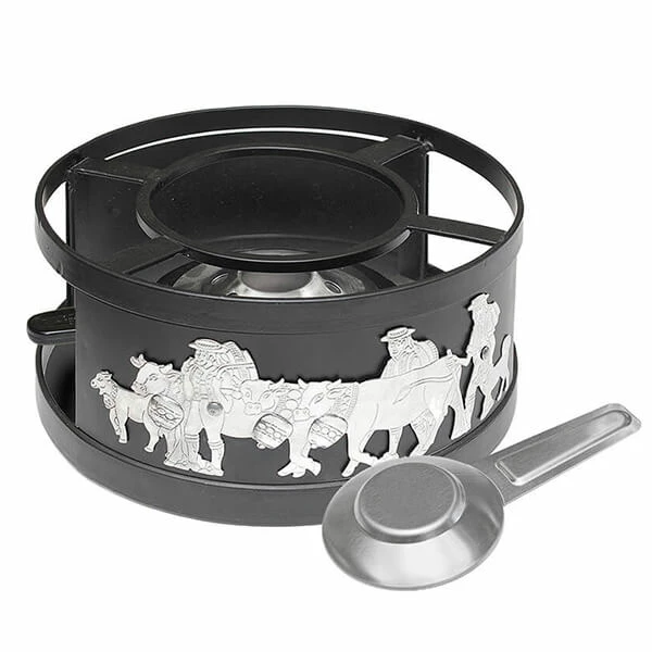 Nouveau 🎉 Heidi Cheese Line Réchaud Appenzell 21cm Argent - Réchauds 🔥 3 Nouveau 🎉 Heidi Cheese Line Réchaud Appenzell 21cm Argent - Réchauds 🔥