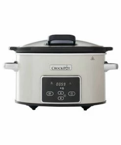 Vente flash 🥰 Crock-Pot Cuisinière à Jonglerie Digital 3.5 L Creme - Vapeur 👍