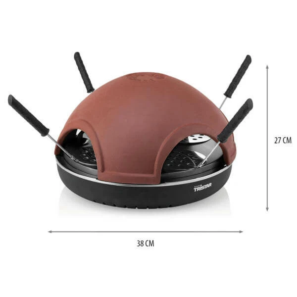 Meilleur prix 🛒 Tristar PZ-9154CH Pizza Festa 4 Personne - Mini Four 🤩 5 Meilleur prix 🛒 Tristar PZ-9154CH Pizza Festa 4 Personne - Mini Four 🤩 – Image 3