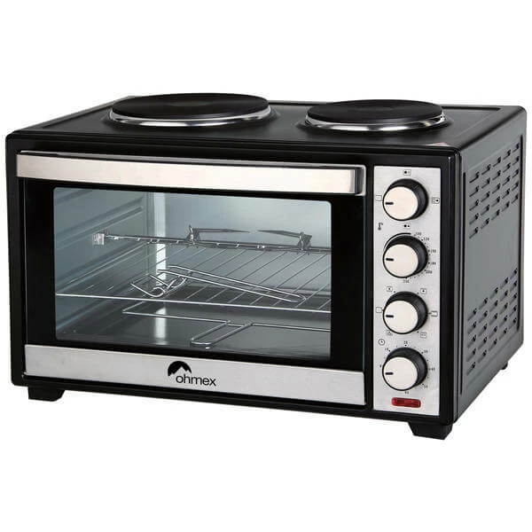 Nouveau ⌛ Ohmex 2 In 1 Electric Oven - Mini Four 😀 3 Nouveau ⌛ Ohmex 2 In 1 Electric Oven - Mini Four 😀