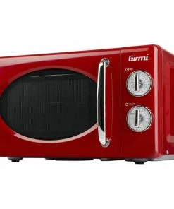 Remise 🎁 Girmi Rouge Vintage - Micro-ondes 🌟