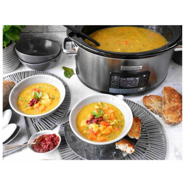 De gros ✨ Crock-Pot Time Select 5.6 L Slow Cooker - Appareils Gourmets ⌛ 4 De gros ✨ Crock-Pot Time Select 5.6 L Slow Cooker - Appareils Gourmets ⌛ – Image 2