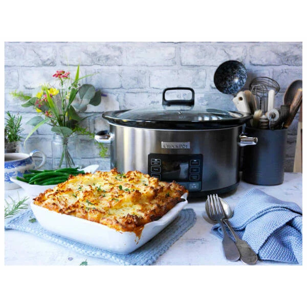 De gros ✨ Crock-Pot Time Select 5.6 L Slow Cooker - Appareils Gourmets ⌛ 5 De gros ✨ Crock-Pot Time Select 5.6 L Slow Cooker - Appareils Gourmets ⌛ – Image 3