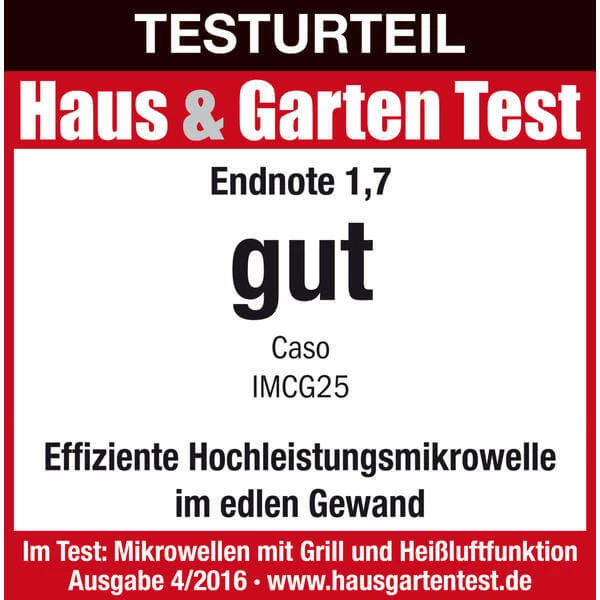 Le moins cher 🥰 CASO IMCG25 - Micro-ondes 🥰 4 Le moins cher 🥰 CASO IMCG25 - Micro-ondes 🥰 – Image 2
