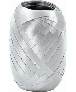 Sortie ✔️ Stewo Ruban Cadeau Poly Ribbon Argenté - Emballage Cadeau 🌟