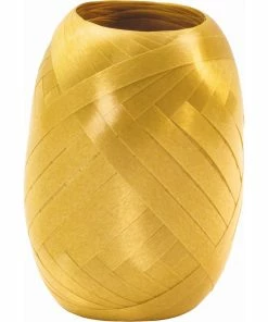 Meilleur prix 🛒 Stewo Ruban Cadeau Poly Ribbon Doré - Emballage Cadeau 🧨