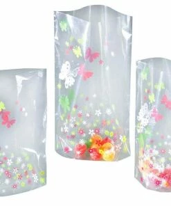 Coupon 💯 Folia Sac Transparent Cellophan Frühling Transparent - Emballage Cadeau 💯