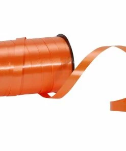 Meilleur prix 👍 Spyk Ruban Cadeau Poly Glatt 7 Mm X 20 M, Orange - Emballage Cadeau ✔️